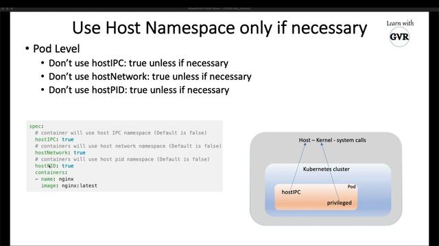 Kubernetes Security - Minimize host OS footprint Reduce Attack Surface - 8