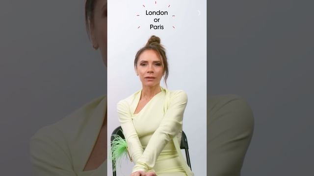 60 Seconds With Victoria Beckham