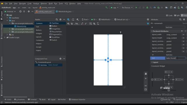 ANDROID - HELLO WORLD TUTORIAL IN JAVA смотреть онлайн