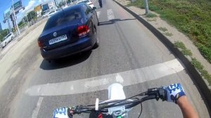 Уход от ДПС на Питбайка и Мопеде (стант уход от Дпс)