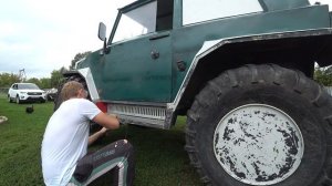 ВЕЗДЕХОД с двигателем ВАЗ и мостами УАЗ против бездорожья! Обновили внешний вид и в бой!