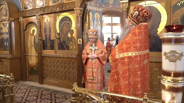 Поздравление наместника Оптиной пустыни, владыки Иосифа смотреть онлайн