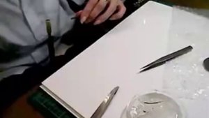 Мастер-класс цветы из кожи. Мак.