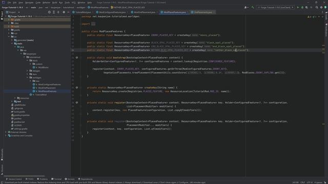 Minecraft 1.19.3 - Forge Modding Tutorial: Custom Ore Generation | #8 смотреть онлайн