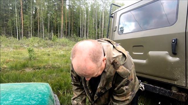 Боевая Нива и УАЗ прокладывают новую дорогу на Унжлаг