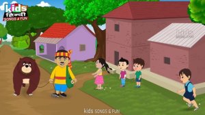 Bhalu Aaya | Kids Hindi Song | Hindi Cartoon Video | भालू आया |
