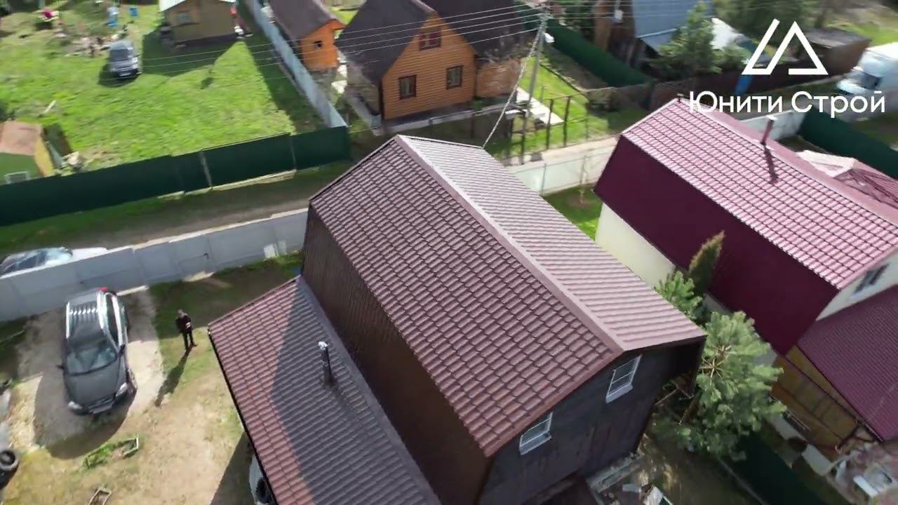 Наши кровли не текут! Новая кровля из металлочерепицы радует своих хозяев!