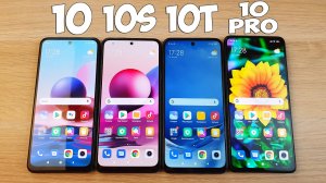 XIAOMI REDMI NOTE 10 VS NOTE 10S VS NOTE 10T VS NOTE 10 PRO - КАКОЙ ЛУЧШЕ? ПОЛНОЕ СРАВНЕНИЕ!