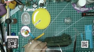 Обзор двухкомпонентную приварку декалей от Российского производителя Mazhor Models импортозамещение