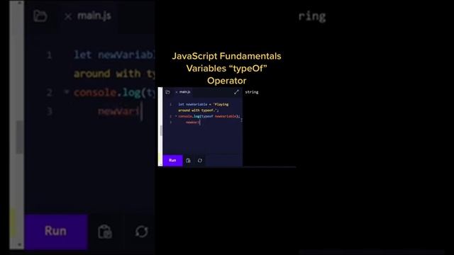 JavaScript Fundamentals Code Examples #15