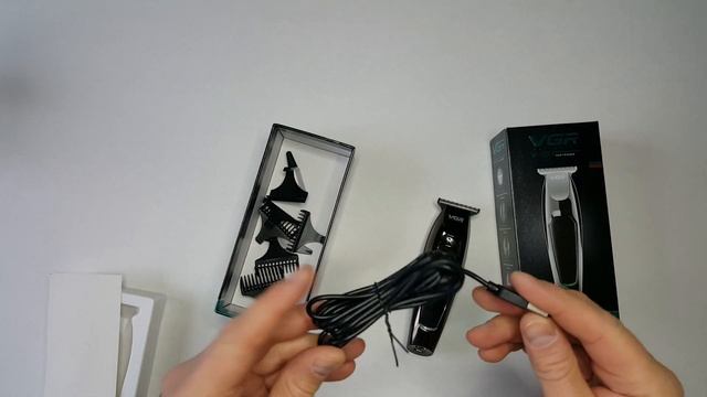 VGR V-030 триммер для стрижки смотреть онлайн