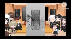BSD reacts to Dazai! (Part 2) (TWs in description)