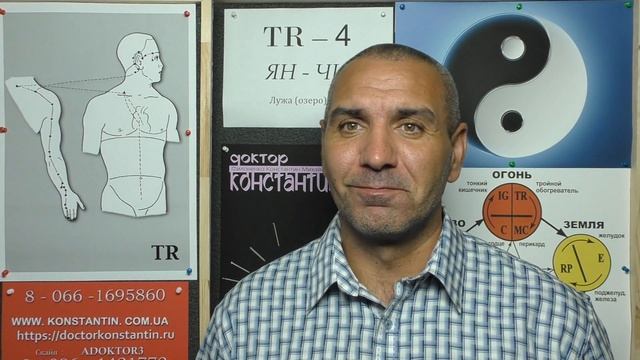 Помощь при Простатите точками акупунктуры.