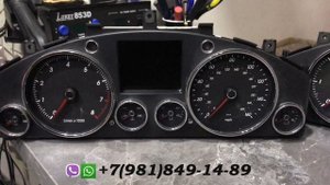 Панель приборов Фольксваген Туарег (Volkswagen Touareg). Ремонт щитка приборов Фольксваген Туарег.