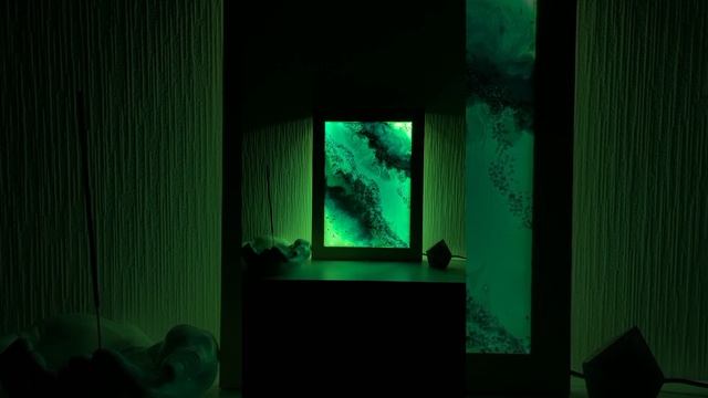 Картина Море с подсветкой. Из эпоксидной смолы