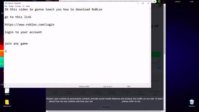 HOW TO DOWNLOAD ROBLOX 2020!!! - TUTORIAL смотреть онлайн