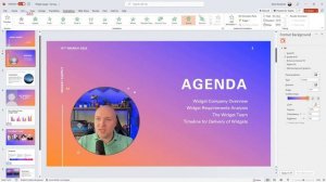 Using PowerPoint Cameo to add your webcam into presentations