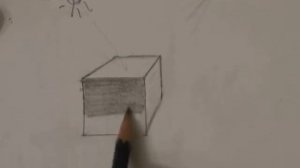 Рисуем куб в перспективе. Уроки рисования карандашом для начинающих