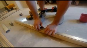 Закладная под гардину для натяжного потолка. Обучение начинающих.