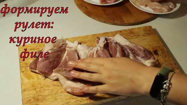 Сочная свиная рулька с куриным филе ❗ Бюджетный рецепт.Томленая рулька в духовке завернутая в фольг