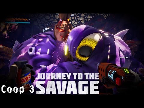 Последний босс и Финал 2 концовки Journey to the Savage Planet прохождение кооператив часть #3