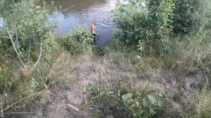 Маленькая речушка + кастинковая сеть = крутая рыбалка))