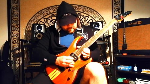 Dream Theater -Lines in the sand sologuitar Cover - Cort X THT2 Custom смотреть онлайн