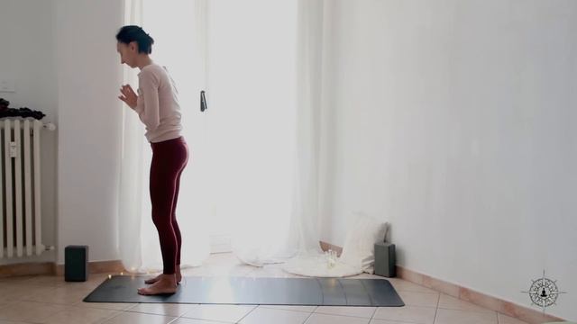 YOGA | Hatha Flow | Yule - Solstizio d'Inverno | 50min Lezione Completa + Meditazione смотреть онлайн