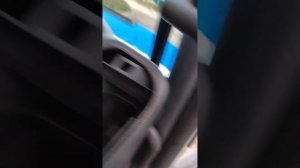 Митсубиси Фусо Файтер/ Mitsubishi Fuso Fighter 2002. Как снять короб с радиатором печки отопителя.