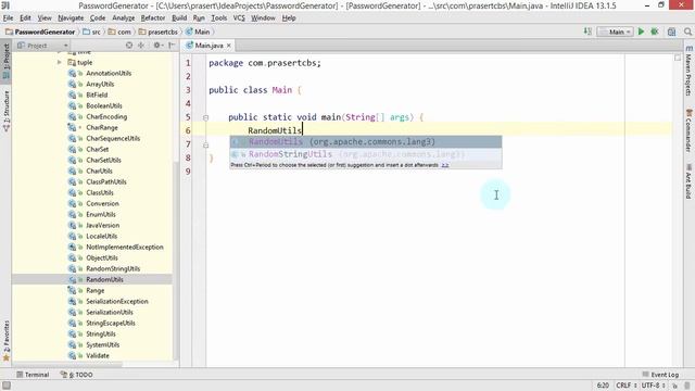 สอน Java: การใช้ external JAR library เช่น Apache Commons Lang смотреть онлайн
