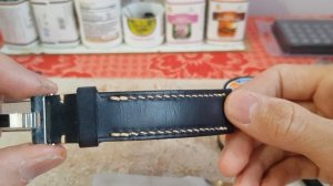 Пробойники от  Wuta, первый ремешок от часов из кожы растительного дубления,