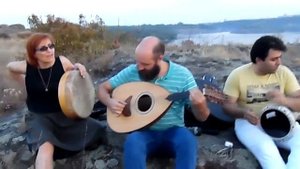 Авая Дель на Хортице. АльУд, дарбука, Бубен, Голос.