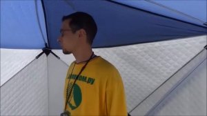 Палатка для зимней рыбалки Пингвин Куб Призма Премиум Термолайт трехслойная