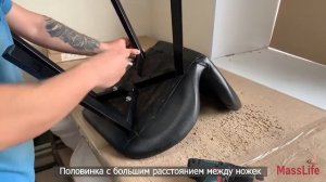 Видео инструкция сборки стульев на Стальных ногах