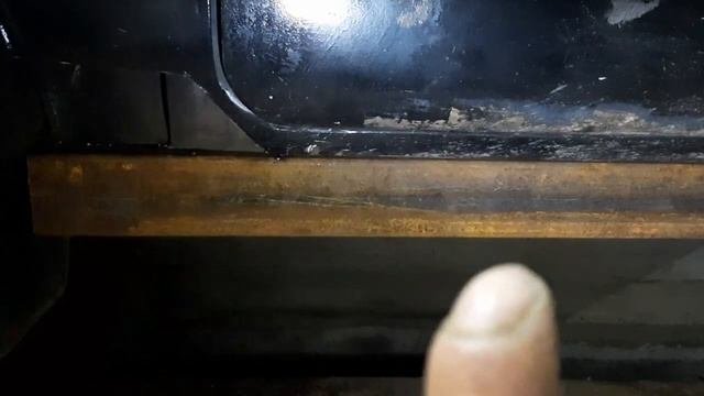 Замена площадки креплерния реактивной тяги/Ремонт порогов/Нива/Пороги из профильной трубы