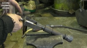 Настройка эжекционной газовой горелки. Горелка для газового горна / Gas forge burner setting