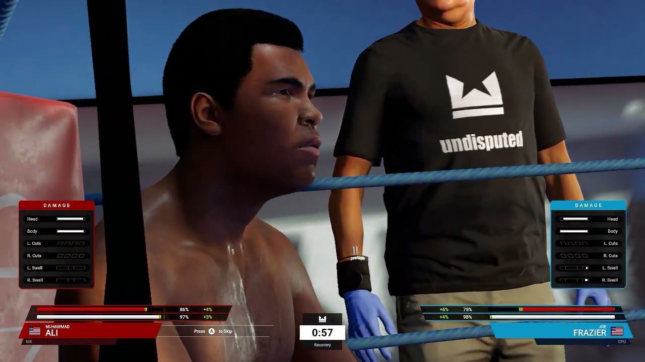 Undisputed, Мухаммед Али vs Джо Фрейзер! Максимальная сложность. смотреть онлайн