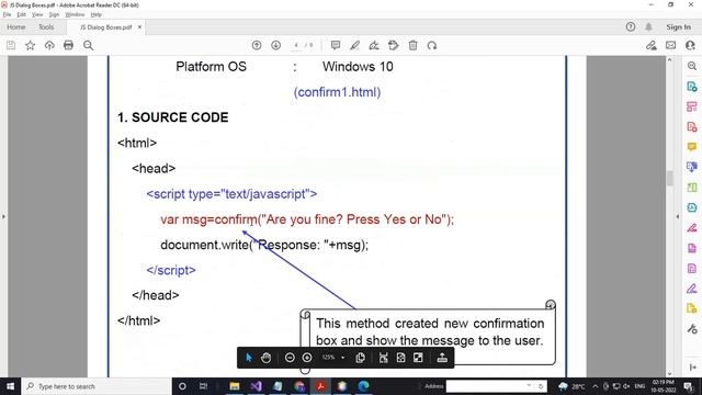 Javascript Dialog Boxes | Alert Box | Prompt Box | Javascript Tutorial