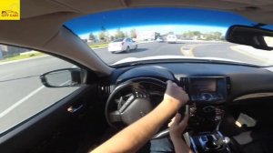 Infinity G25 POV Test Drive