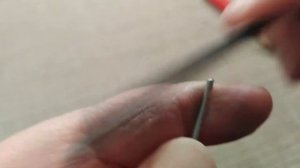 Как сделать длинный тунисский крючок для вязания из спицы