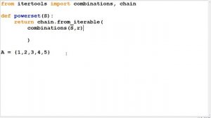 14-Discrete Structures - Sets & operations on sets - Powerset