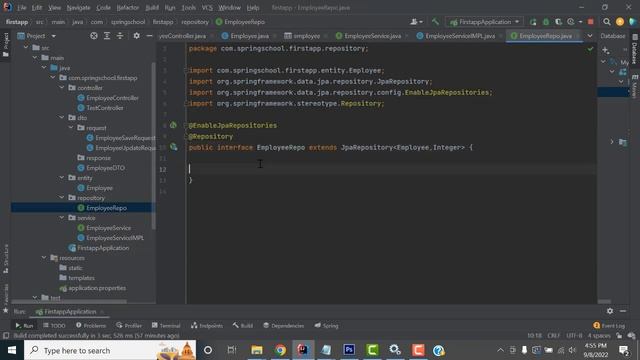 Spring boot JPA Update records to Mysql database смотреть онлайн