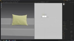 Делаем подушки в marvelous designer и дорабатываем в 3d max