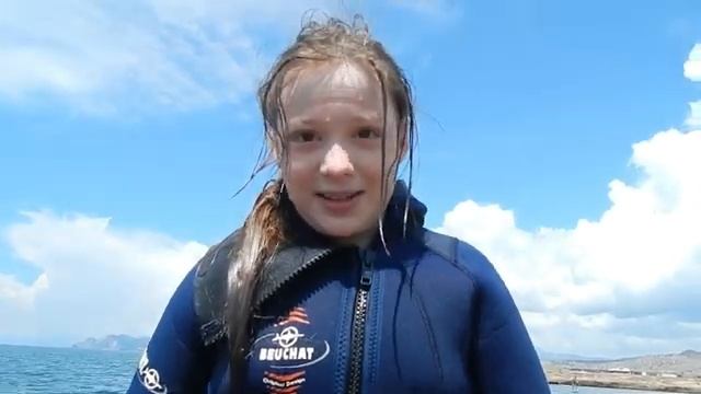 Дайвинг в Крыму 2018, мыс Меганом смотреть онлайн