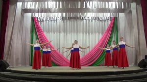 Детский хореографический ансамбль "Арабэск"
Танец "Флаг моего государства"