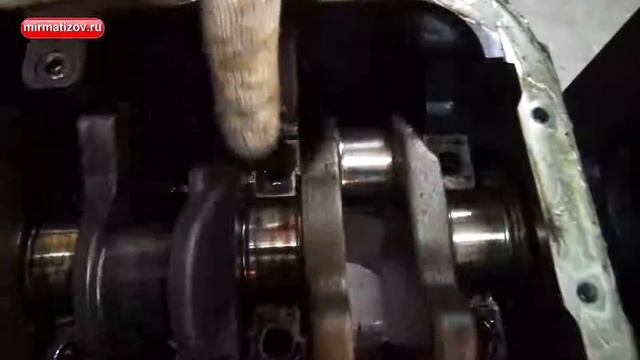 Капитальный ремонт двигателя Матиз. Часть 4 - разбираем блок цилиндров. смотреть онлайн