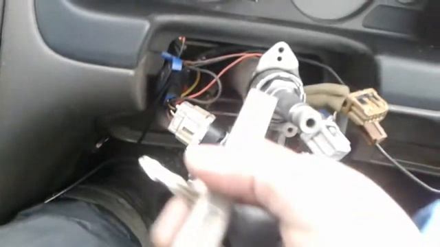 Снимаем замок зажигания nissan sunny смотреть онлайн