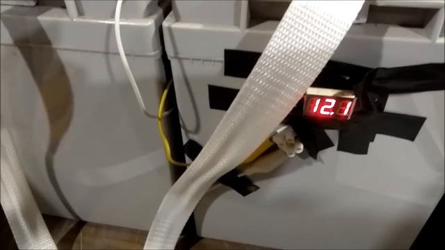 Система 12 В (АГМ остаточная емкость ) смотреть онлайн