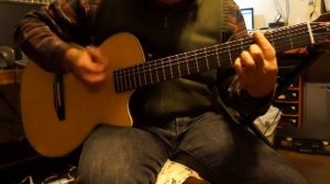 CRAFTER Electric Nyron Stringed Guitar CT-125C/N