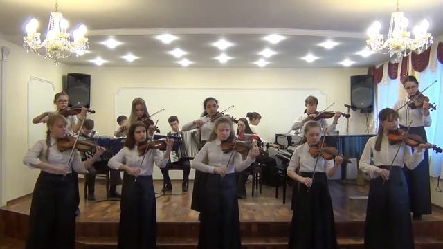 512 - Старший ансамбль скрипачей и ансамбль аккордеонистов ДМШ №17 им. А. Цфасмана смотреть онлайн